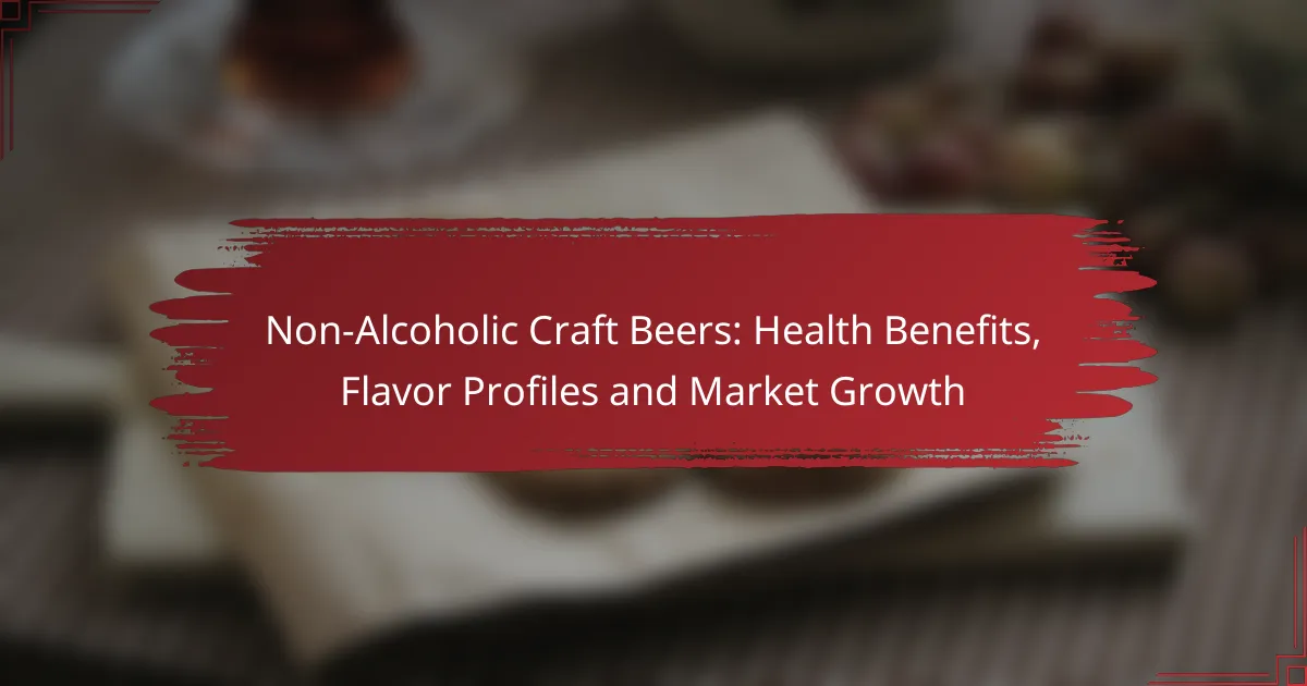Non-Alcoholic Craft Beers: Health Benefits, Flavor Profiles and Market Growth